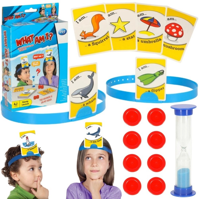 WOOPIE Word Game Guess Who Am I? For 2 Players