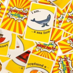 WOOPIE Word Game Guess Who Am I? For 2 Players