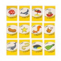 WOOPIE Word Game Guess Who Am I? For 2 Players