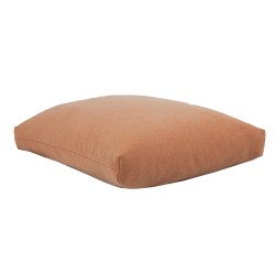 Floor cushion JUTE 60x80xH16cm, orange