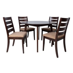 Dining set AMBER table, 4 chairs