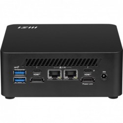 MSI Cubi NUC 1M-001EU Intel Core 7 150U 16 GB DDR5-SDRAM 1 TB SSD Windows 11 Pro 0.84L sized PC Mini PC barebone Black