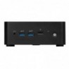 MSI Cubi NUC 1M-001EU Intel Core 7 150U 16 GB DDR5-SDRAM 1 TB SSD Windows 11 Pro 0.84L sized PC Mini PC barebone Black