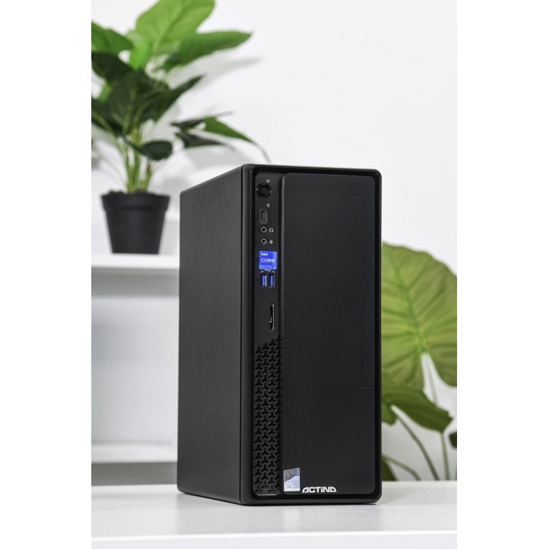 Actina 5901443313861 PC Intel® Core™ i5 i5-10400 8 GB DDR4-SDRAM 256 GB SSD Windows 11 Home Mini Tower Black