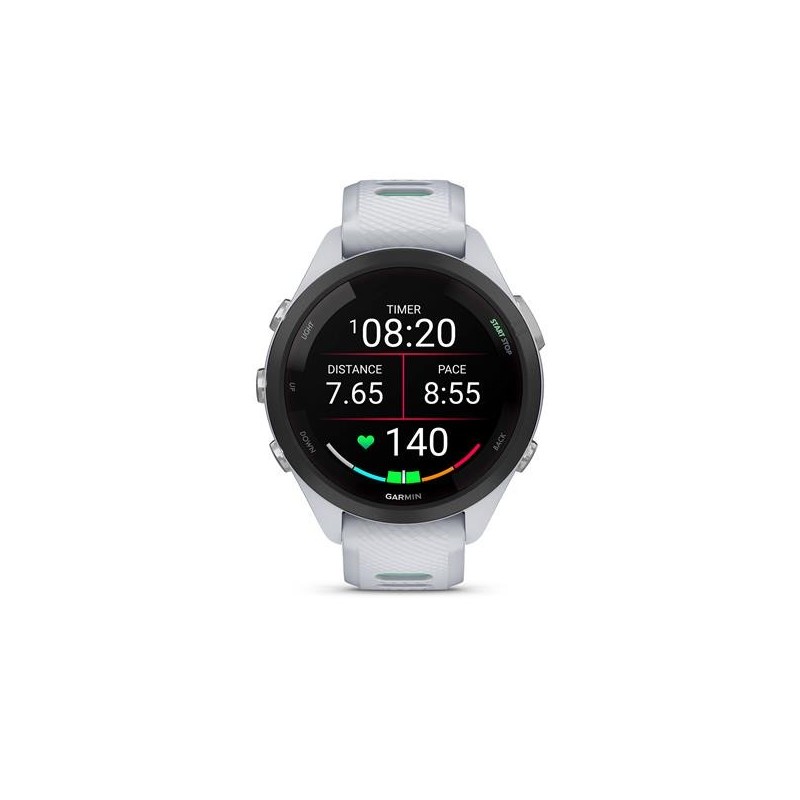 Garmin Forerunner 265S Music nutikell, 42 mm, valge