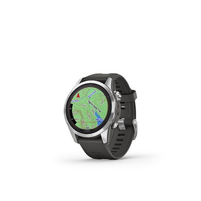 Garmin fēnix 7S Pro Solar nutikell, 42 mm, hõbedane