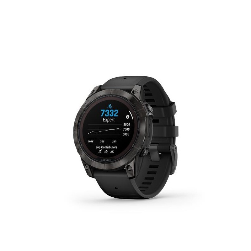 Garmin Fenix ​​​​7 Pro Sapphire Solar nutikell, 47 mm, hall/must