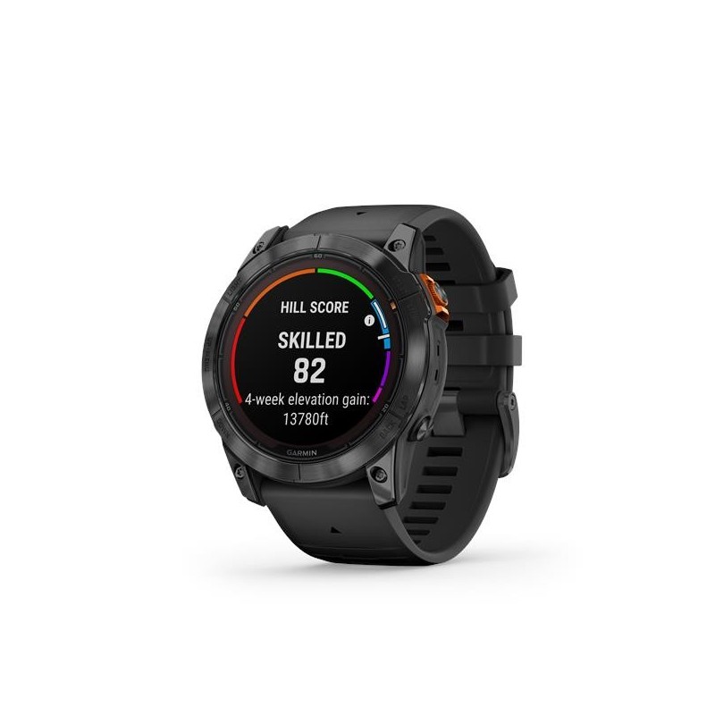 Garmin Fenix ​​​​7X Pro Solar nutikell, 51 mm, hall/must