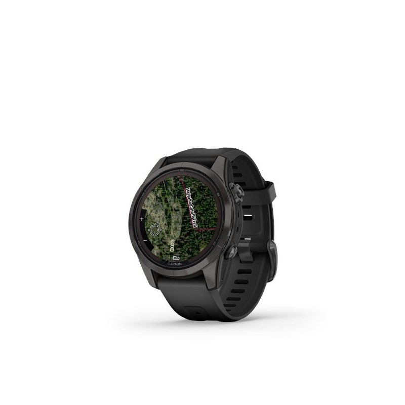 Garmin fēnix 7S Pro Sapphire Solar nutikell, 42 mm, süsinikhall