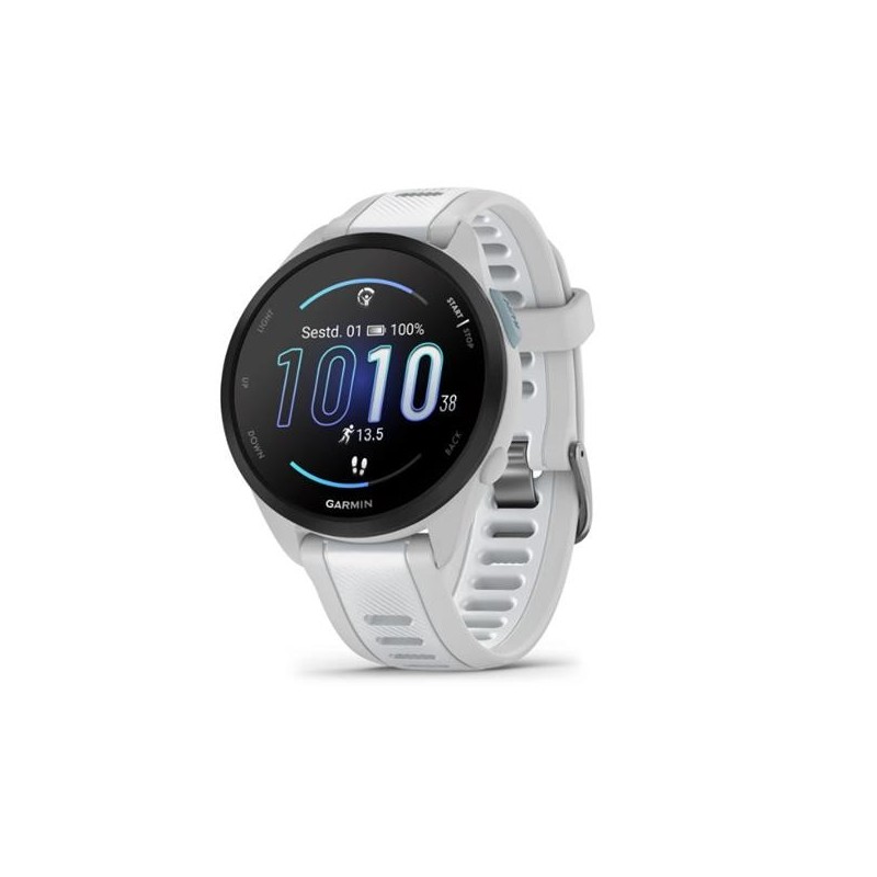 Garmin Forerunner 165 Music smartwatches, Mist grey/Whitestone