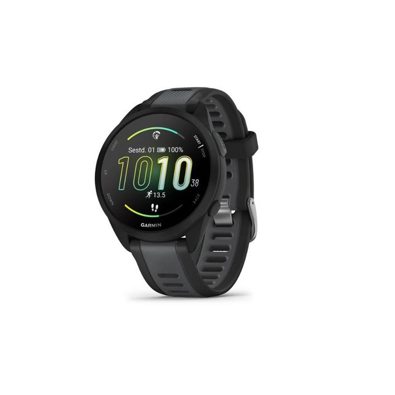 Garmin Forerunner 165 Смарт-часы, черный/шиферный серый