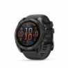 Garmin Fenix ​​8 AMOLED Sapphire käekell, 51 mm, titaan, sädeoranž/grafiit silikoon