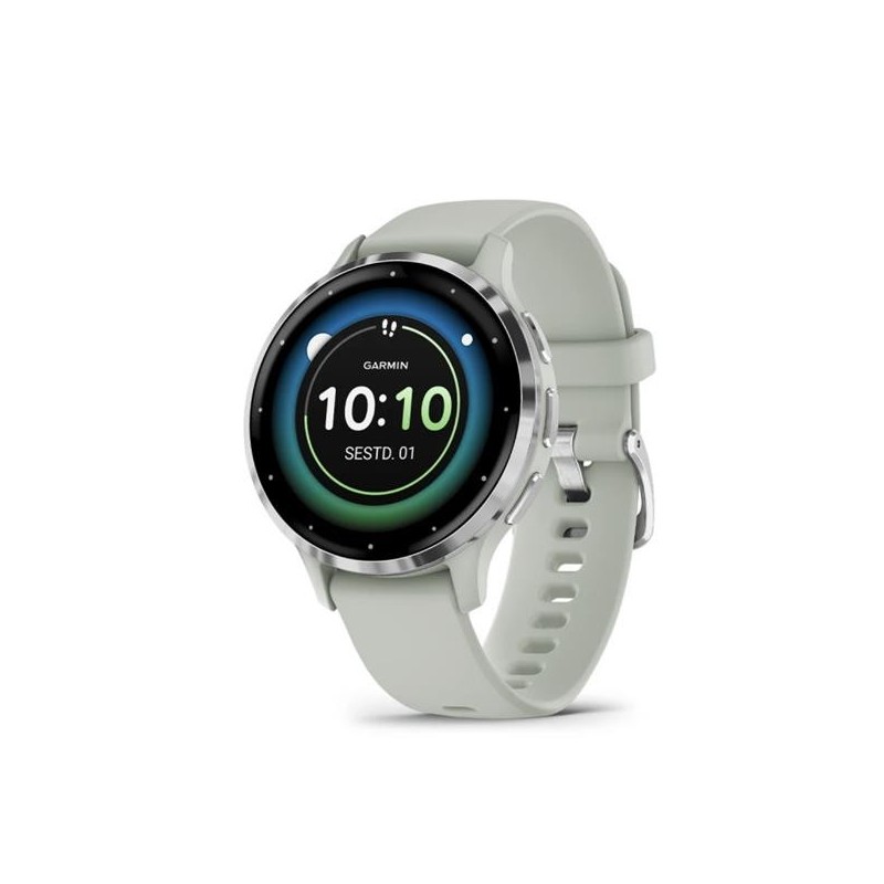 Garmin Venu 3S Смарт-часы, 41 mm, Зелено-серые