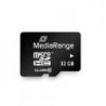 MEDIARANGE MEMORY MICRO SDHC 32GB C10/W/ADAPTER MR959