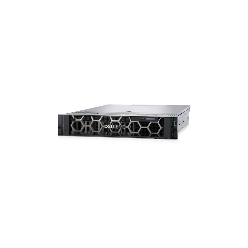 Dell PowerEdge R550 Rack (2U) Intel Xeon 1 Silver 4310 12C 24T 2.1 GHz No RAM, No HDD Up to 8 x