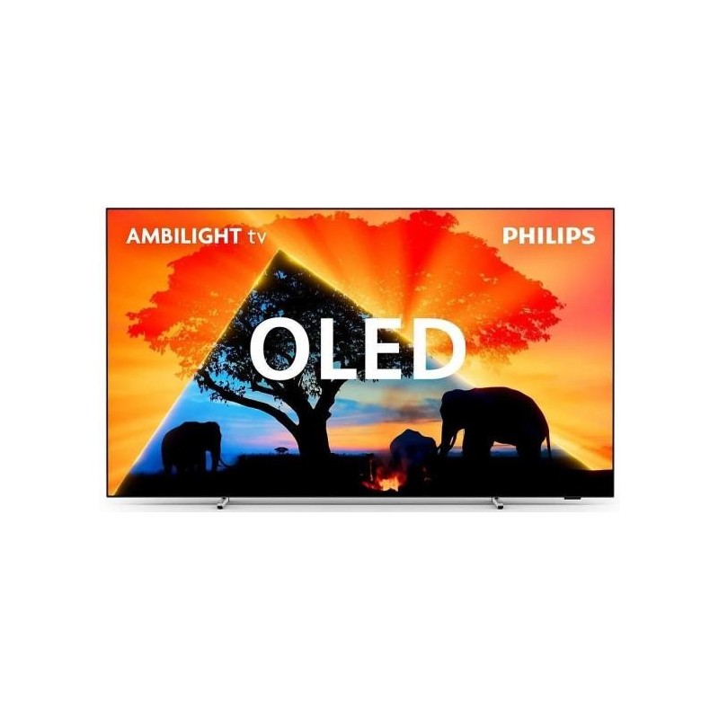 TV Set PHILIPS 65" OLED/4K 3840x2160 Wireless LAN Bluetooth Titan OS 65OLED769/12