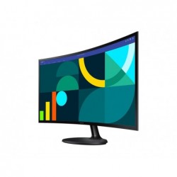 LCD Monitor SAMSUNG 27" Business/Curved Panel VA 1920x1080 16:9 100Hz 4 ms Tilt Colour Black LS27D360GAUXEN