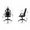 HUZARO FORCE 2.5 WHITE MESH GAMING CHAIR