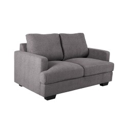 Sofa YORK 2-seater, dark grey
