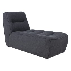 Modular sofa FREDDY long part, dark grey