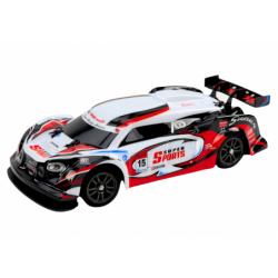 RC Sports Car 1:16 Drift Interchangeable Wheels White and Red