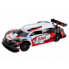 RC Sports Car 1:16 Drift Interchangeable Wheels White and Red