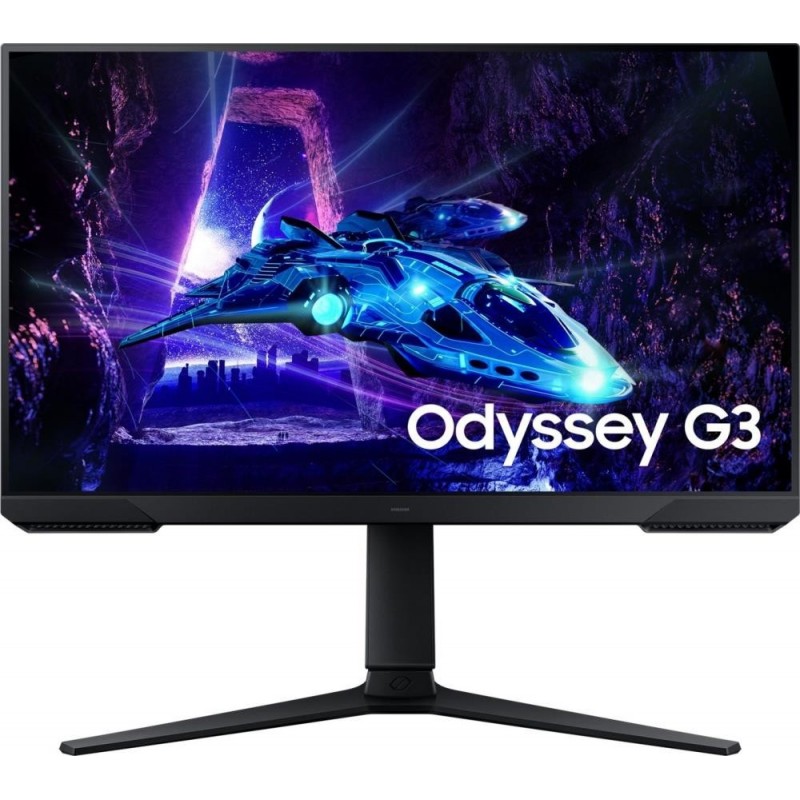 LCD Monitor SAMSUNG Odyssey G3 24" Gaming Panel VA 1920x1080 16:9 180Hz Matte 1 ms Swivel Pivot Height