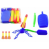 Foam Rocket Launcher Pump Set Blue Garden