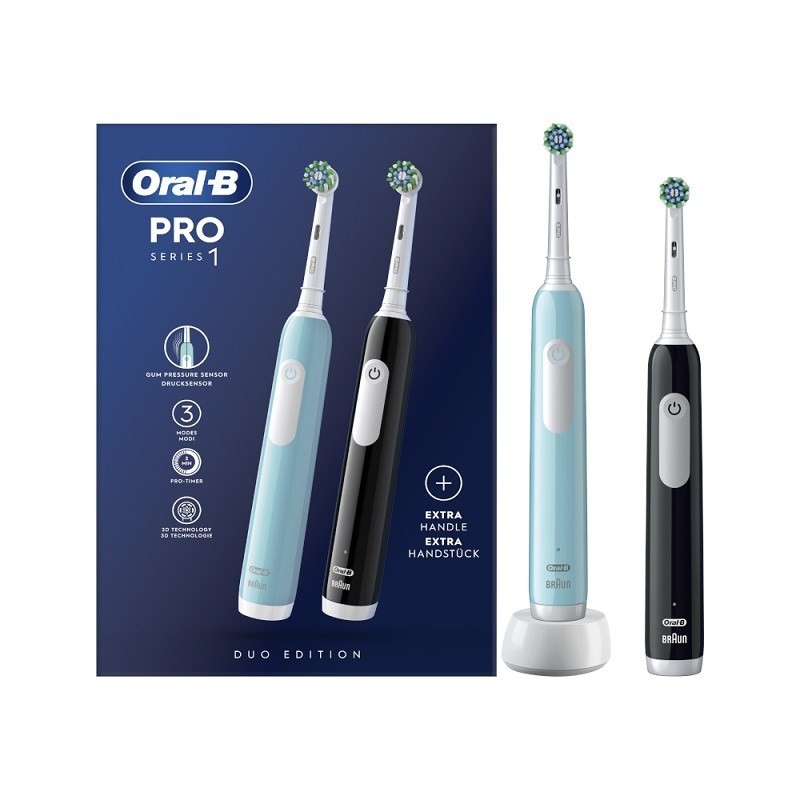 Braun Oral-B iO5 Duo Matt Black/Quite White electric toothbrush