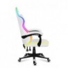 Gaming chair - Huzaro Force 4.4 RGB White