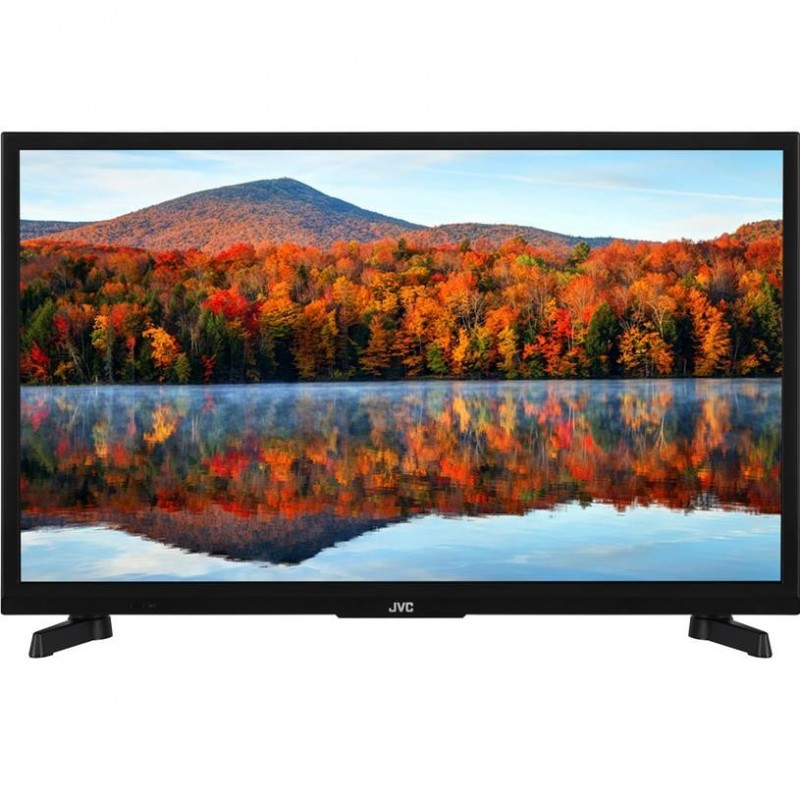 TV Set JVC 24" Smart/HD 1366x768 Wireless LAN Bluetooth Android TV Black LT-24VAH3400