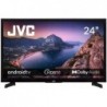 TV Set JVC 24" Smart/HD 1366x768 Wireless LAN Bluetooth Android TV Black LT-24VAH3400