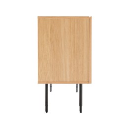 Sideboard NATE 180x40xH76cm, oak