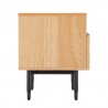 Night stand NATE 50x40xH50cm, oak