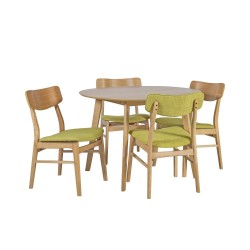 Dining set JAXTON table, 4 chairs (20862)