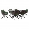 Dining set EDDY table and 6 chairs 24501