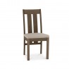 Обеденный комплект TURIN с 6-стульями (11305) 90x125 165xH75см, материал  дуб, цвет  дымчатый дуб,обработка промасленный