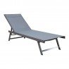 Deck chair ARIO grey