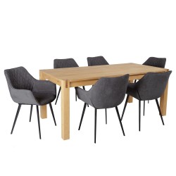 Dining set CHICAGO NEW table, 6 chairs (37049)