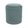 Ottoman  table HIRO D34,5xH37cm, green, with storage and tray