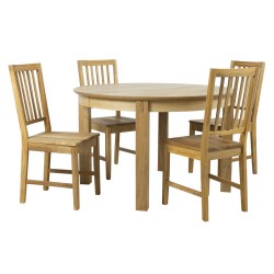 Dining set CHICAGO NEW round table and 4 chairs