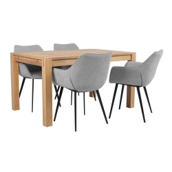 Dining set CHICAGO NEW table, 4 chairs (37046)