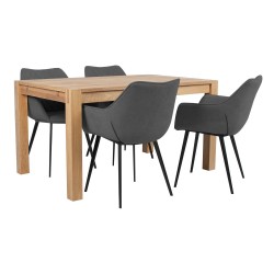 Dining set CHICAGO NEW table, 4 chairs (37049)