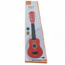 Viga Wooden Guitar for Children Red 21 inch 6 Strings