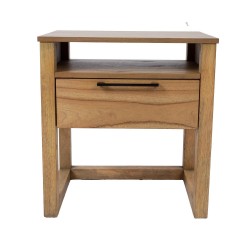 Night stand OZZO 40x56xH60cm, light wood