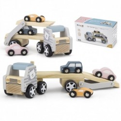 VIGA Wooden tow truck with...