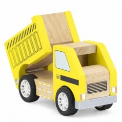 VIGA Wooden Yellow Tipper Truck
