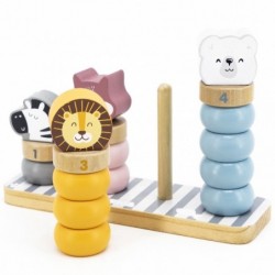Wooden Educational Puzzle with Animals VIGA PolarB