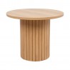 Coffee table CINDY D50xH40cm, melamine oak