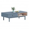 Coffee table IRIS 120x60xH40cm, grey